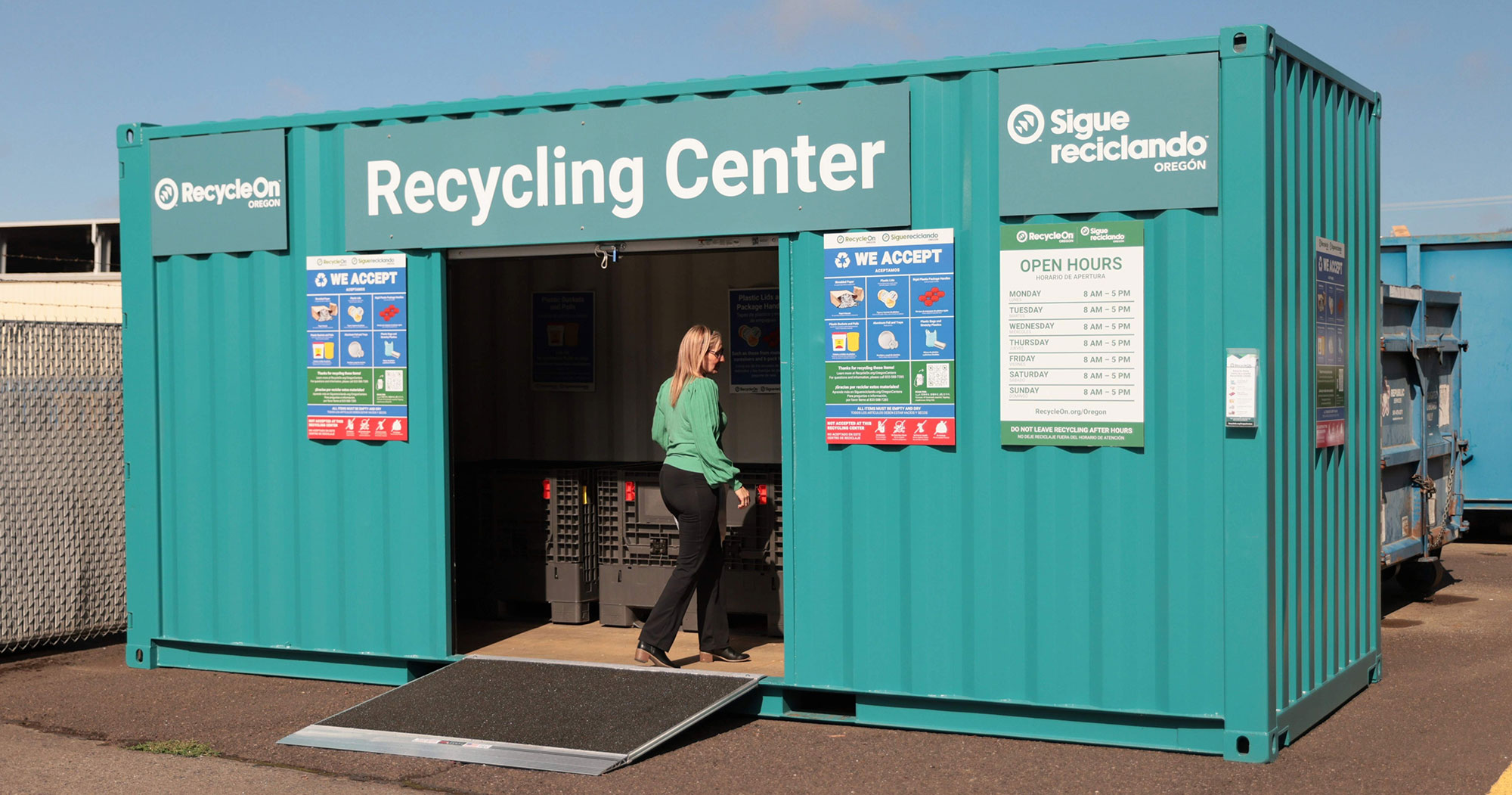 New RecycleOn Center