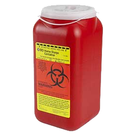 Sharps container
