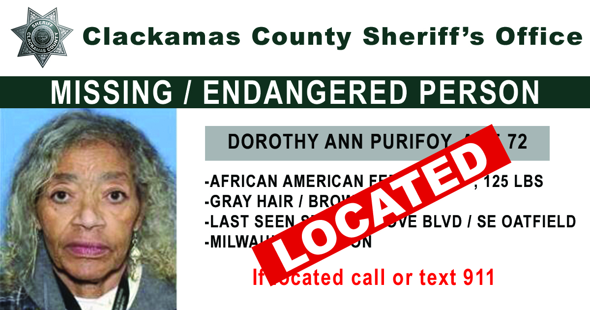 Located Missing Person