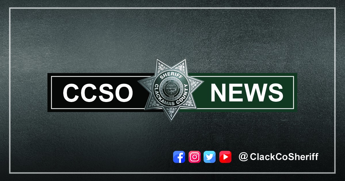 CCSO NEWS RELEASE