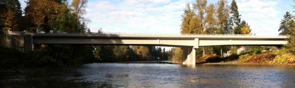 Carver Bridge on a sunny day
