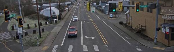 Johnson Creek Blvd at Bell Ave