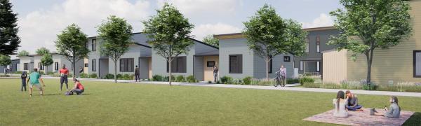 Artist's rendering of Clackamas Heights