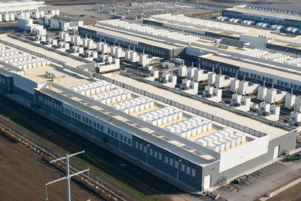 Arial of large data center