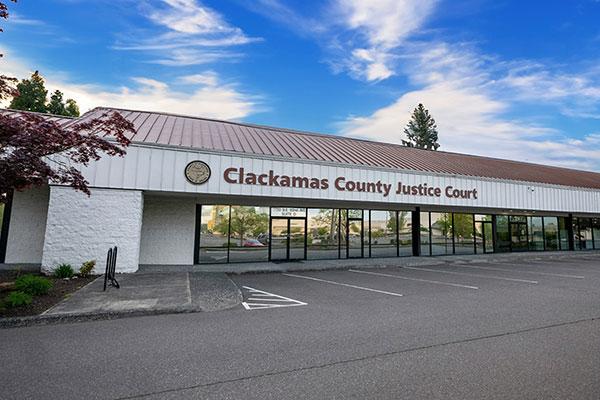 Justice Court Clackamas County Justice Court Clackamas County