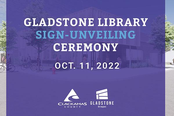 Gladstone Library Sign-Unveiling Ceremony