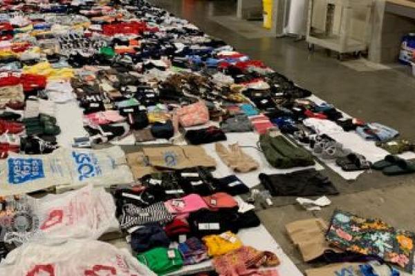 Stolen merchandise found