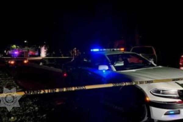 Crime scene at Mount Hood Village RV Resort