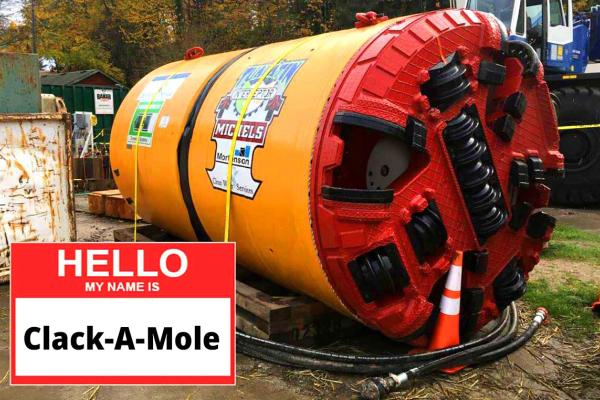 ClackCo's new tunnel boring machine