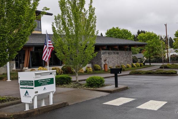 Happy Valley City Hall Official Ballot Drop Site