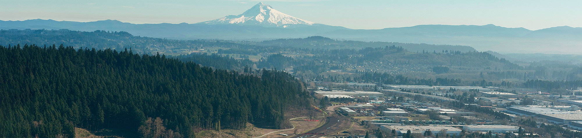 Aerial of the Sunrise Corridor