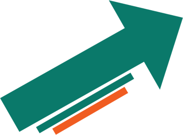 Icon of an arrow pointing up