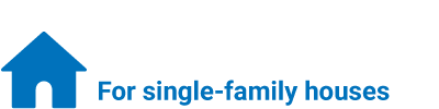 For single-family houses