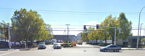 Entrance to Fred Meyer
