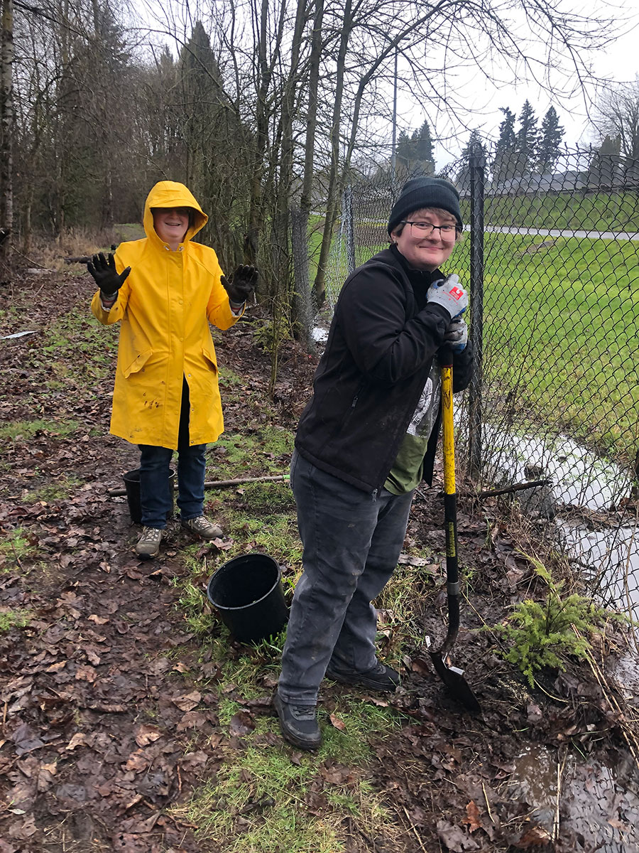 The Wetlands Conservancy Planting Event